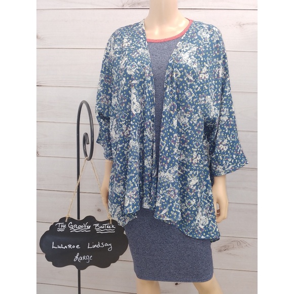 LuLaRoe Other - Large Lindsay Kimono Lularoe - NWT LuLaRoe Other - Large Lindsay Kimono Lularoe - NWT